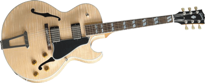Guitar tracks recorded with Gibson semi-hollow-body guitar.