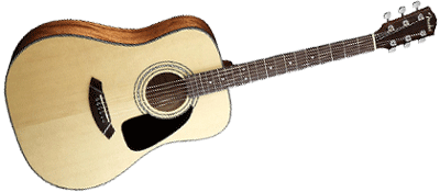 Guitar tracks recorded with a 6-steel-string acoustic guitar.